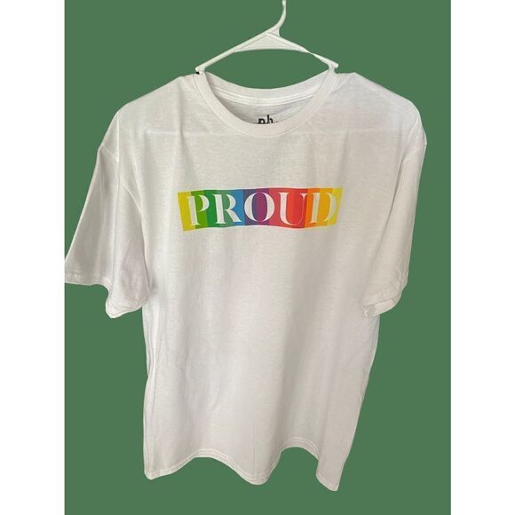 Pride- phluid project - size large PROUD tshirt - Picture 1 of 3